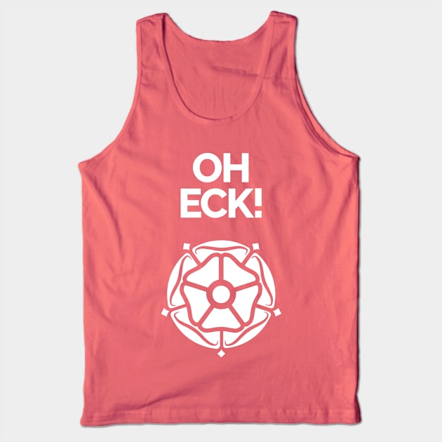 Oh Eck Yorkshire Rose Tank Top by Yorkshire Stuff